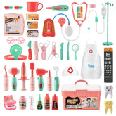 YCFUN Prentend-Play Doctor Kit for Kids, Dentist Kit Medical Kit Toy Set with Doctor Case